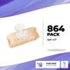 Pack of 864 Scented Baby Wipes 6.8" x 7". Non-Sterile Pre-Moistened Baby Hand Wipes. Scented Baby Face Wipes with Aloe and Vitamin E. Hypoallergenic W