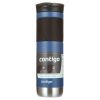 Contigo Byron 2.0 Stainless Steel Travel Mug with SNAPSEAL Lid and grip Blue, 24 fl oz.