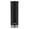 Black 24oz Stainless Steel Travel Mug – Contigo Byron 2.0 with SNAPSEAL Lid & Grip – Hot/Cold Insulated