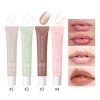 Summer Lip Balm Moisturizing Mirror Lip Gloss Lip Vanilla Mint Iced Coffee Cake Smell Lipstick Transparent Lip Oil Makeup